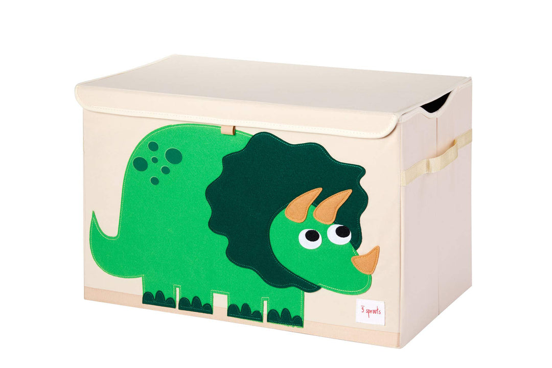 3 Sprouts Spielzeugkiste mit Deckel – Aufbewahrungsbox für Kinderzimmer, Spielzeugbox für Kinder, Sp