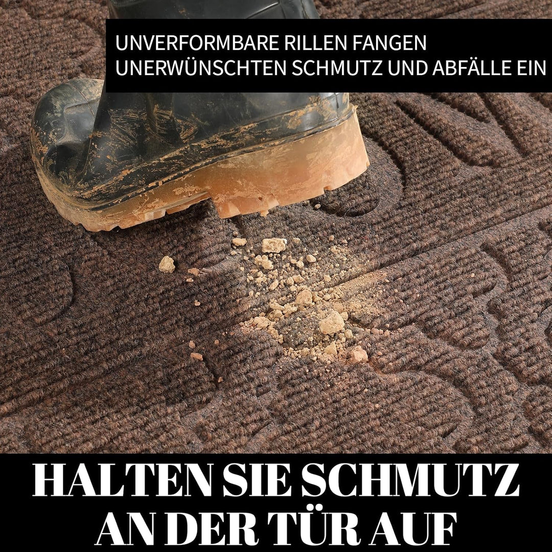 Yimobra Fussmatten – rutschfeste, waschbare, Strapazierfähige Türmatte für Haustüren, Flur, Büro – B