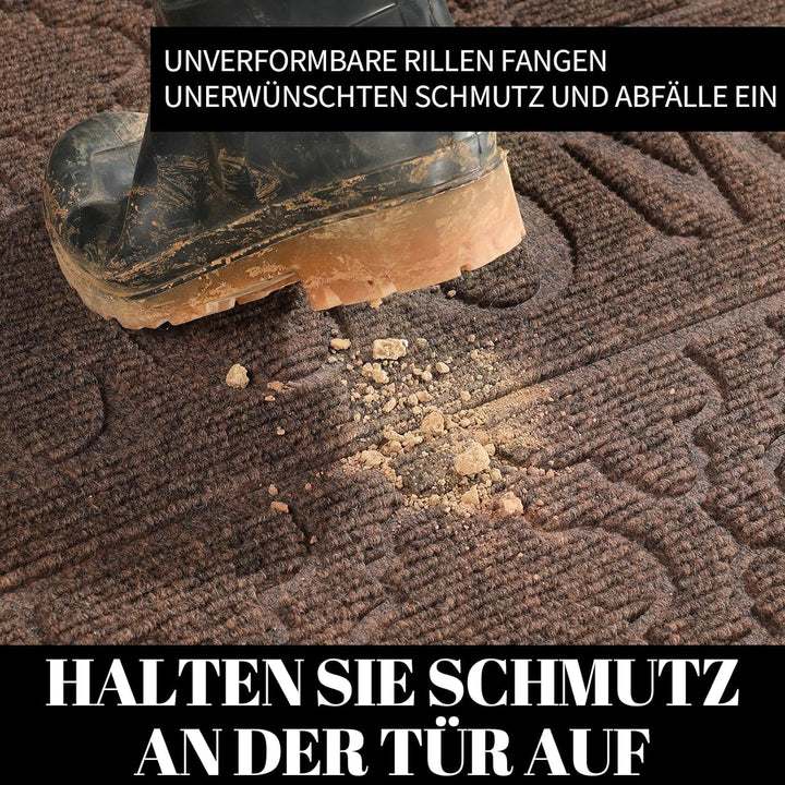 Yimobra Fussmatten – rutschfeste, waschbare, Strapazierfähige Türmatte für Haustüren, Flur, Büro – B