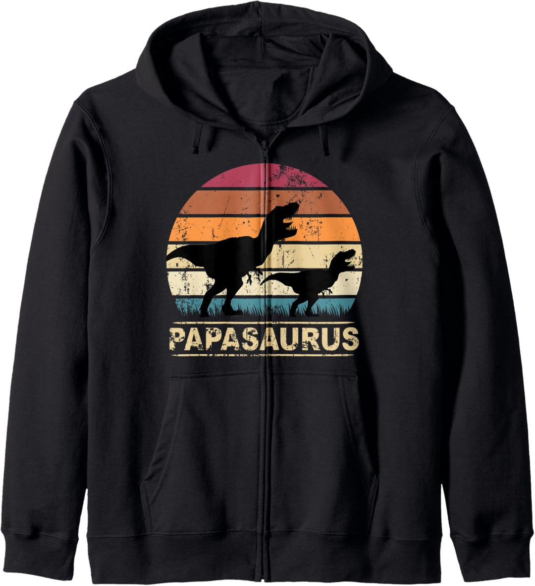 Papasaurus Rex Vater Dinosaurier Familien Dino Papa Saurus Kapuzenjacke