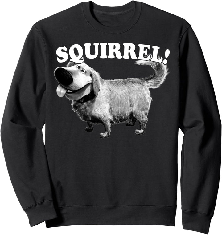 Disney Pixar Up Dug Squirrel Portrait Sweatshirt