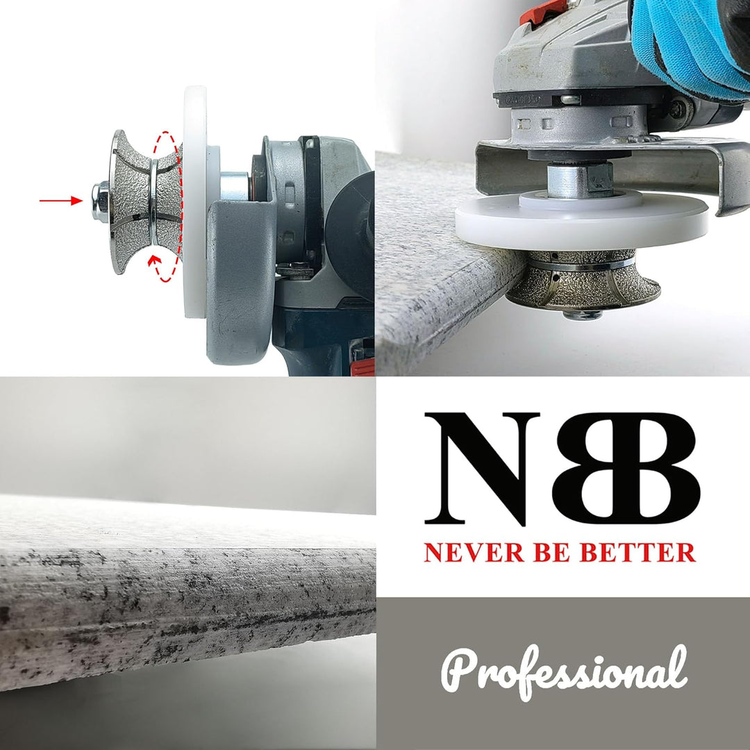 NBB Diamant-Profilscheibe Diamantfräser Fräsbohrer Trenn Reibahle Profilierungs-Bit für Porzellan Fl