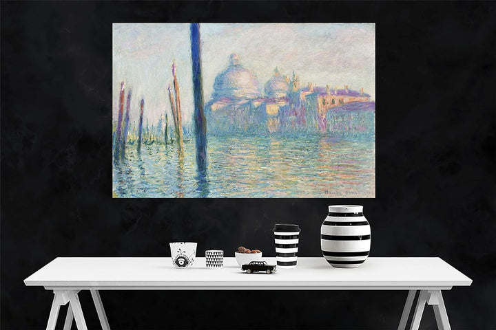 Le Grand Canal von Claude Monet Leinwandbilder, gerahmt, 86 x 61 cm