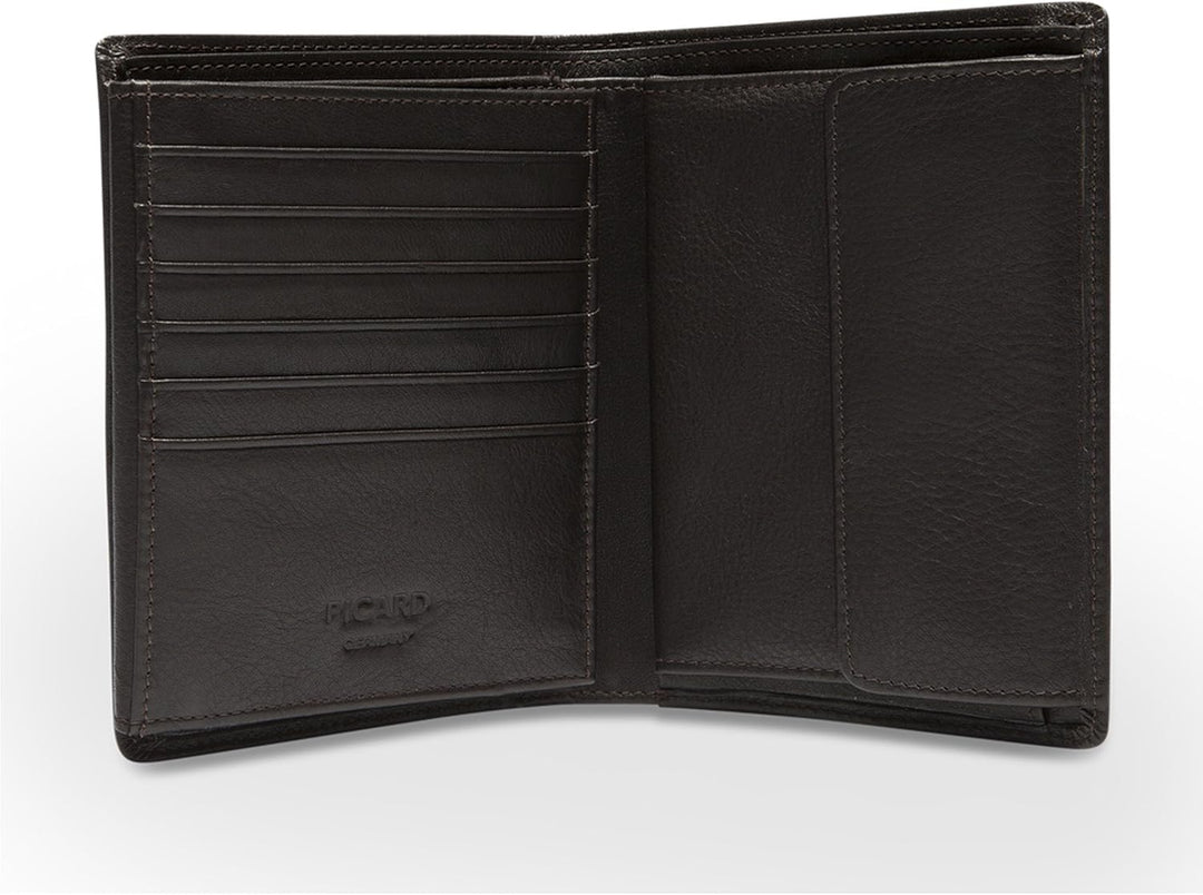 Picard Brooklyn Geldbörse IV Leder 11 cm, Cafe, - onesize Cafe, onesize Cafe