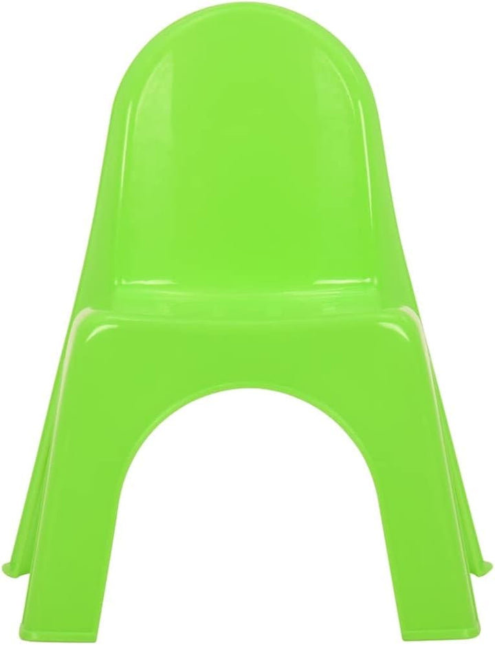 Kindertisch und Stuhlset aus 100% PP, UV-beständig, 55x55x37,5 cm, 4 Stühle, kinderzimmer babyzimmer