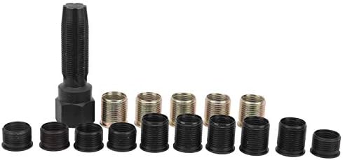 M14x1.25 Zündkerzengewinde Reparaturwerkzeug Schraubengewindebohrer Carbon Steel Rethread Kit