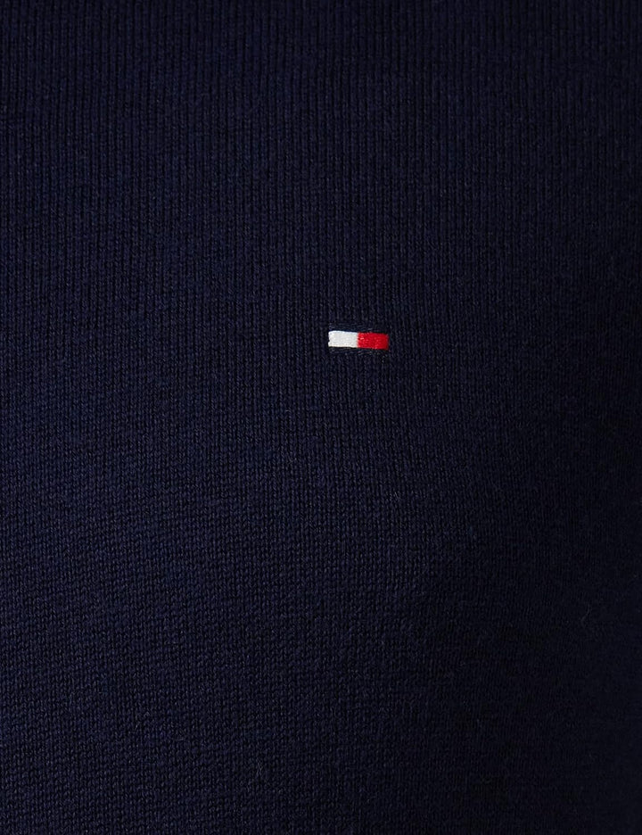 Tommy Hilfiger Herren Pimactn Cashmere Zip Mock Pullover, Desert Sky, XS