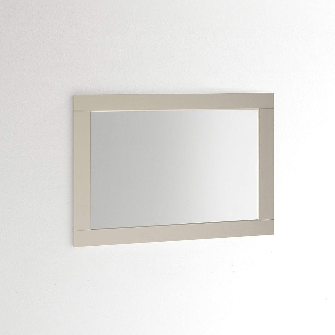 ARHome Wandspiegel, 90 x 60 cm, Taubengrau, Spiegel, Made in Italy Taubengrau 90x60, Taubengrau 90x6