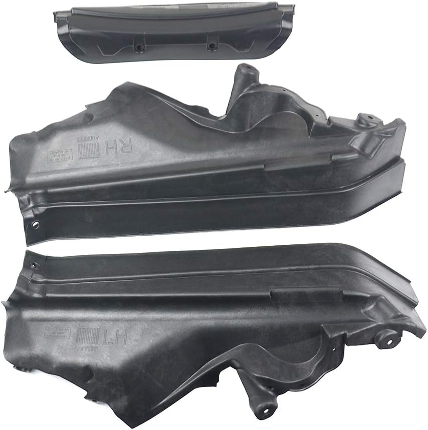 51717169419 3 Stück Motor-Oberfach-Abtrennung für 2006–2014 E70 E71 E72 X5 X6 LCI Hybrid 51717169420