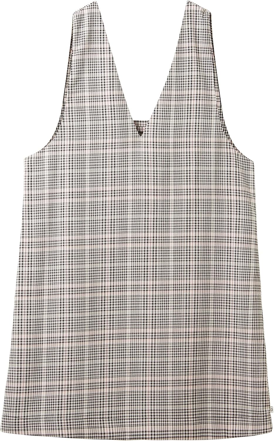 TOM TAILOR Denim Damen Kleid mit Karomuster L 32456-rose Grey Check, L 32456-rose Grey Check