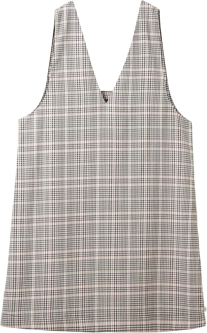 TOM TAILOR Denim Damen Kleid mit Karomuster L 32456-rose Grey Check, L 32456-rose Grey Check