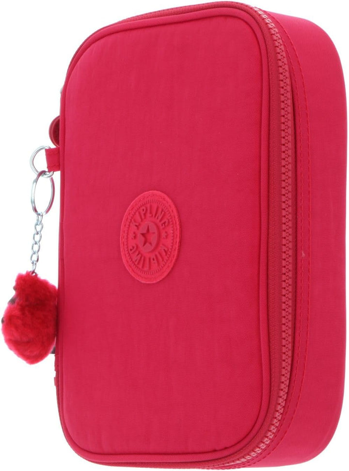 Kipling 100 PENS, Grosses Federmäppchen für bis zu 100 Stifte, 21 cm, 1.5 L, True Pink, True Pink
