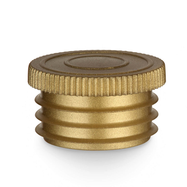 Tuuters Glas Reagenzgläser mit Verschluss in gold, 100 Stück (180 x 18 mm) | Hochwertiges Glasröhrch