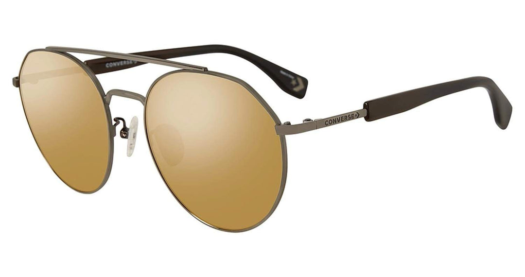 Converse SCO05356568G Round Double-Bridge Sunglasses