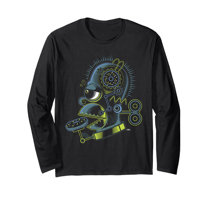 The Simpsons Homer Simpson Robot Langarmshirt