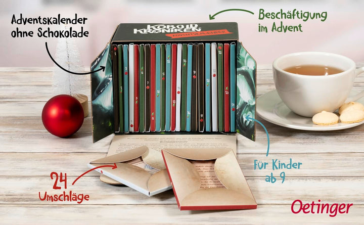 KoboldKroniken. Adventskalender: Interaktiver Adventskalender ab 9 Jahren mit täglichen Rätseln und