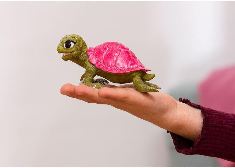 SCHLEICH BAYALA 70760 Phoenix Mythische Fantasy Actionfigur & BAYALA 70759 Pink Sapphire Schildkröte
