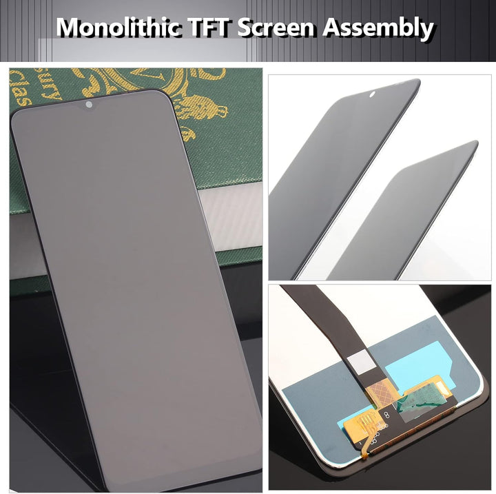 YHX-OU 6,60 Zoll LCD Display für Samsung Galaxy A22 5G SM-A226B SM-A226B/DS SM-A226B/DSN LCD Bildsch