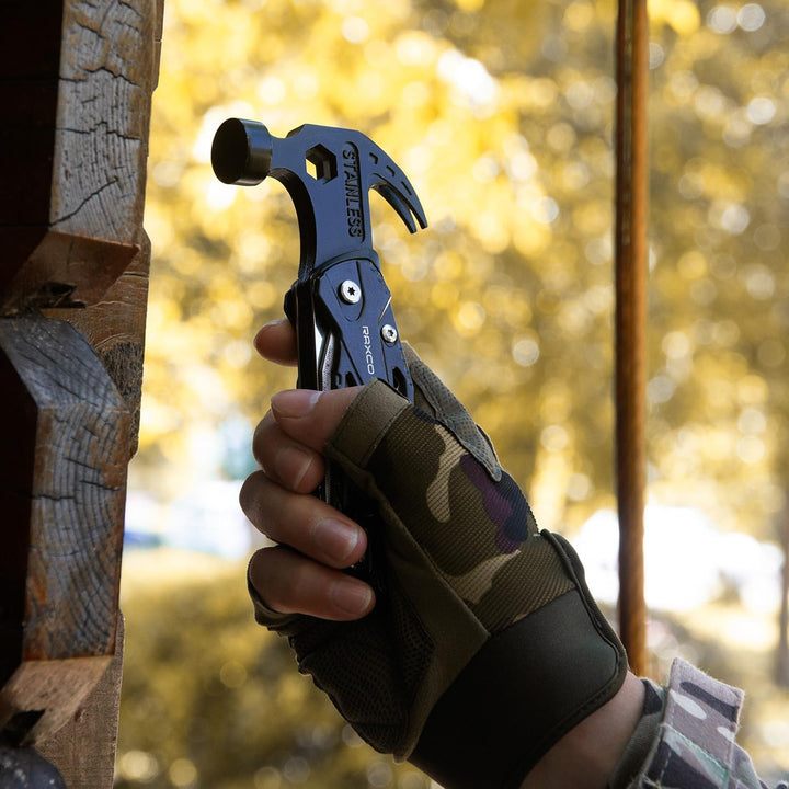 Vatertag Geschenk, RAXCO 15 in 1 Multitool Hammer Plier und Multifunktionswerkzeug Multitool Zange f