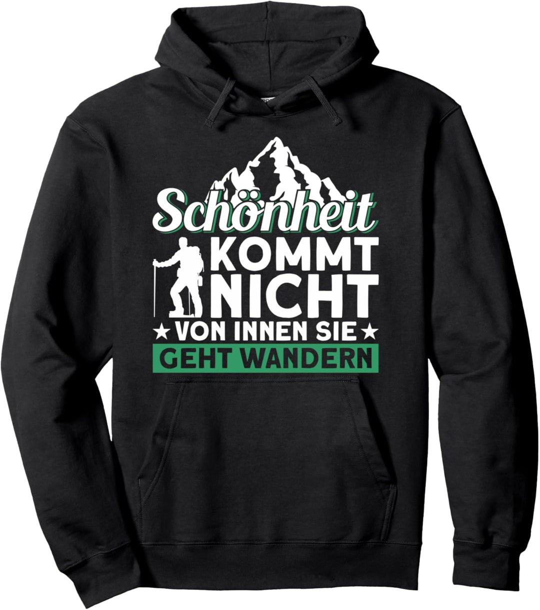 Wanderfreunde Schönheit Geht Wandern Wandertour Pullover Hoodie