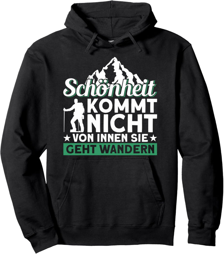 Wanderfreunde Schönheit Geht Wandern Wandertour Pullover Hoodie