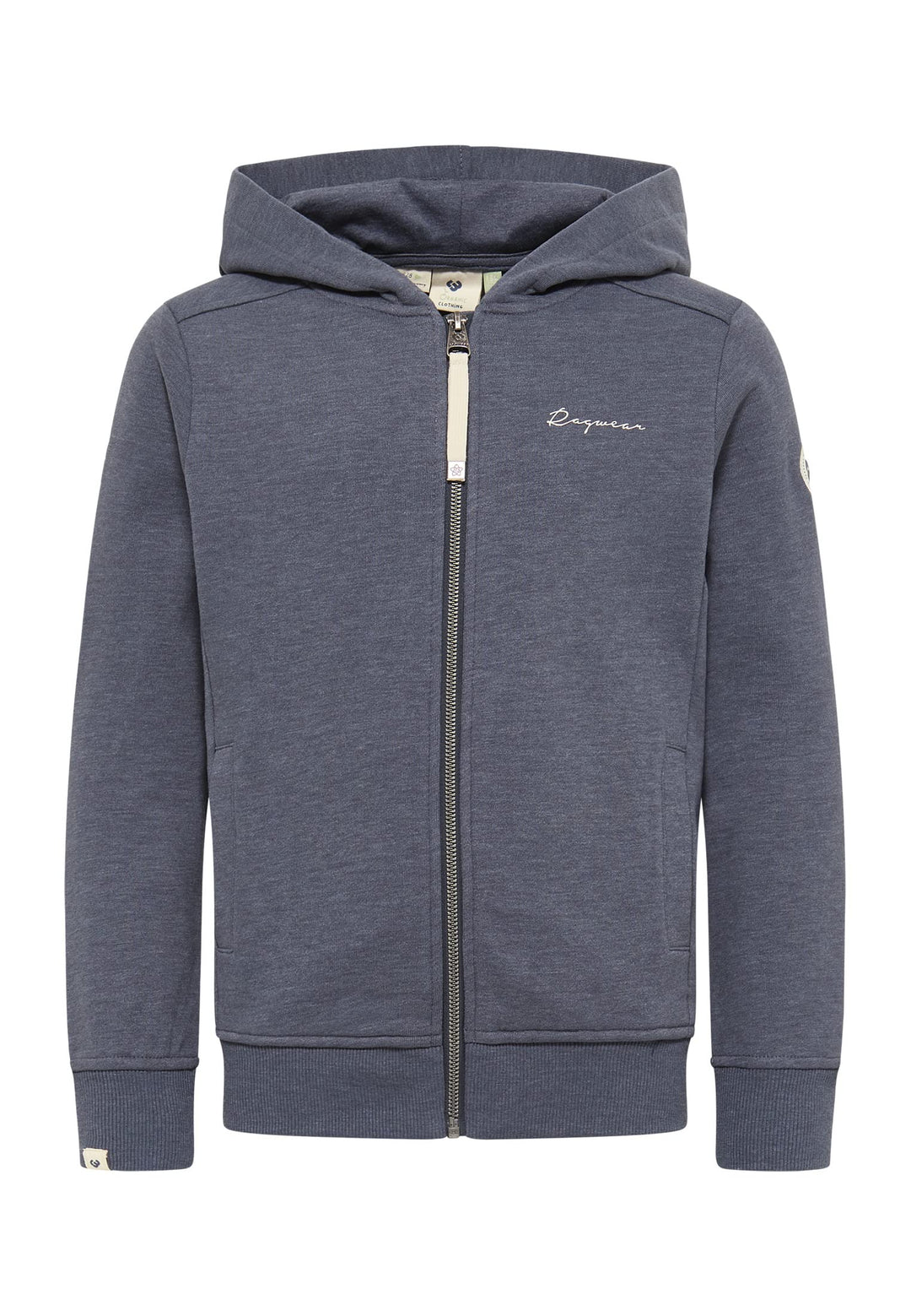 Ragwear Mädchen Sweatjacke oder Hose THEA ZIP ORGANIC Sweatshirt mit Kapuze und Reissverschluss Über
