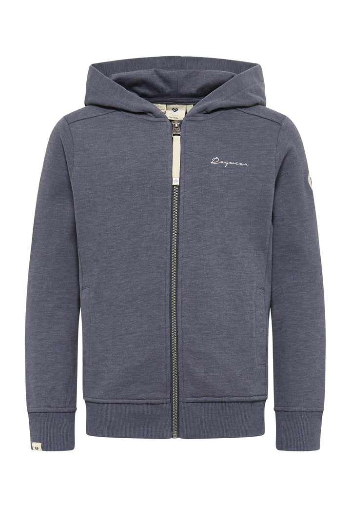 Ragwear Mädchen Sweatjacke oder Hose THEA ZIP ORGANIC Sweatshirt mit Kapuze und Reissverschluss Über