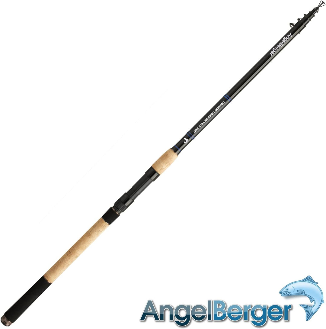 Angel Berger Combat Carbon Tele 360 Teleskoprute Angelrute Allround Rute Tele Karpfenrute
