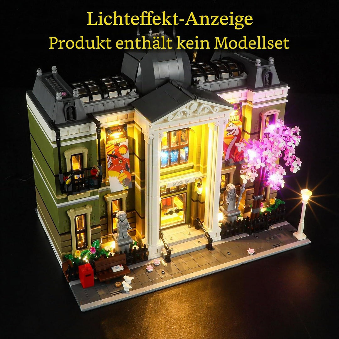 GEAMENT LED Licht-Set Kompatibel mit Lego Naturhistorisches Museum (Natural History Museum) - Beleuc