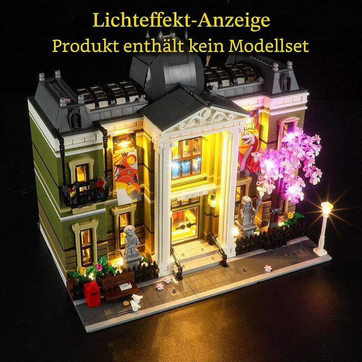GEAMENT LED Licht-Set Kompatibel mit Lego Naturhistorisches Museum (Natural History Museum) - Beleuc