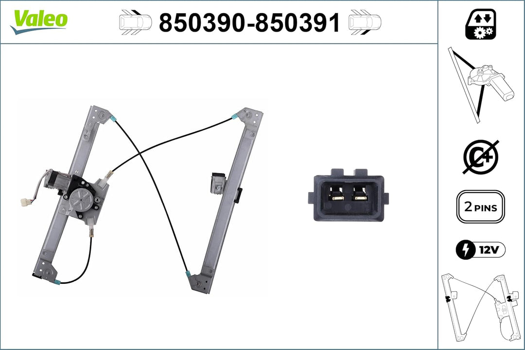 VALEO Fensterheber 850390