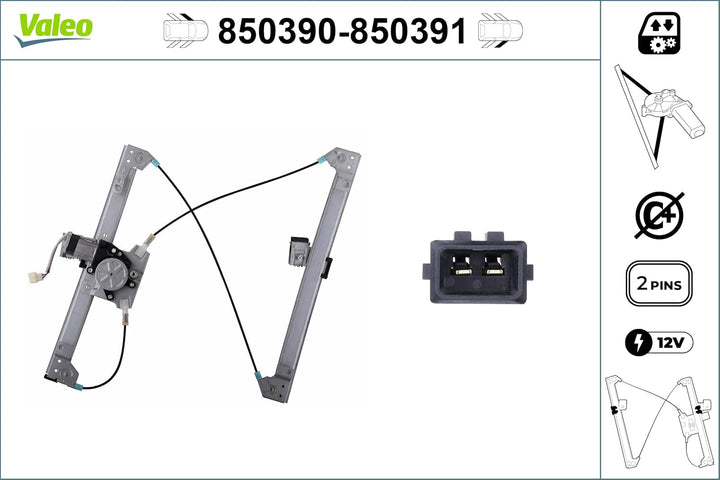 VALEO Fensterheber 850390