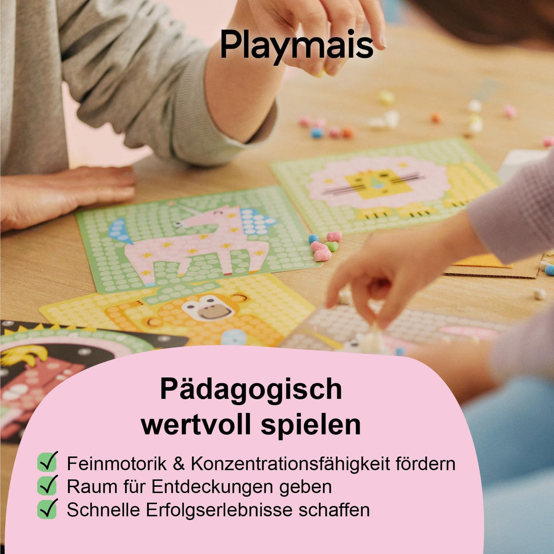 Playmais Mosaic Farmworld | 8000 Teile | Bastelset | natürliches Spielzeug | inkl. Schwämmchen, 14 v