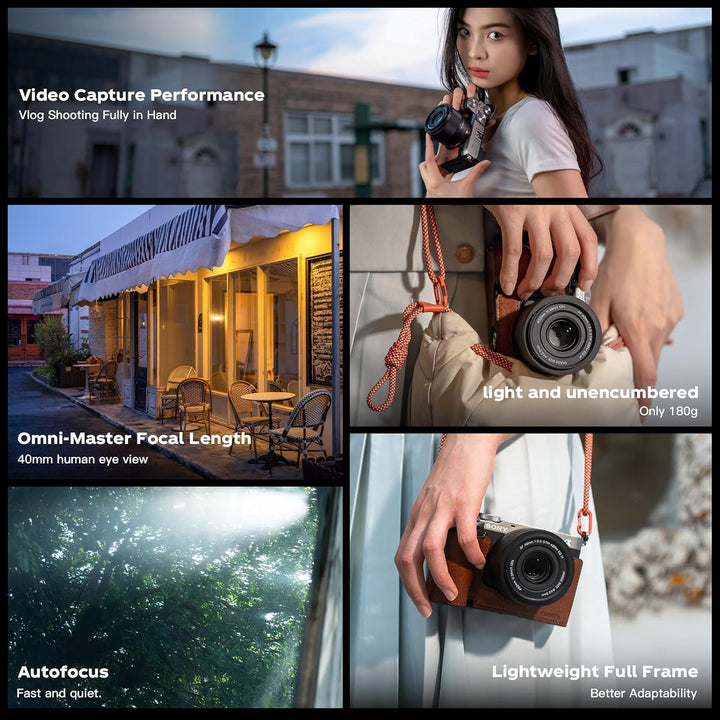 VILTROX 40mm F2.5 Full-Frame STM Autofokus Objektive für Nikon Z Mount Kamera Objektive Camera Lense