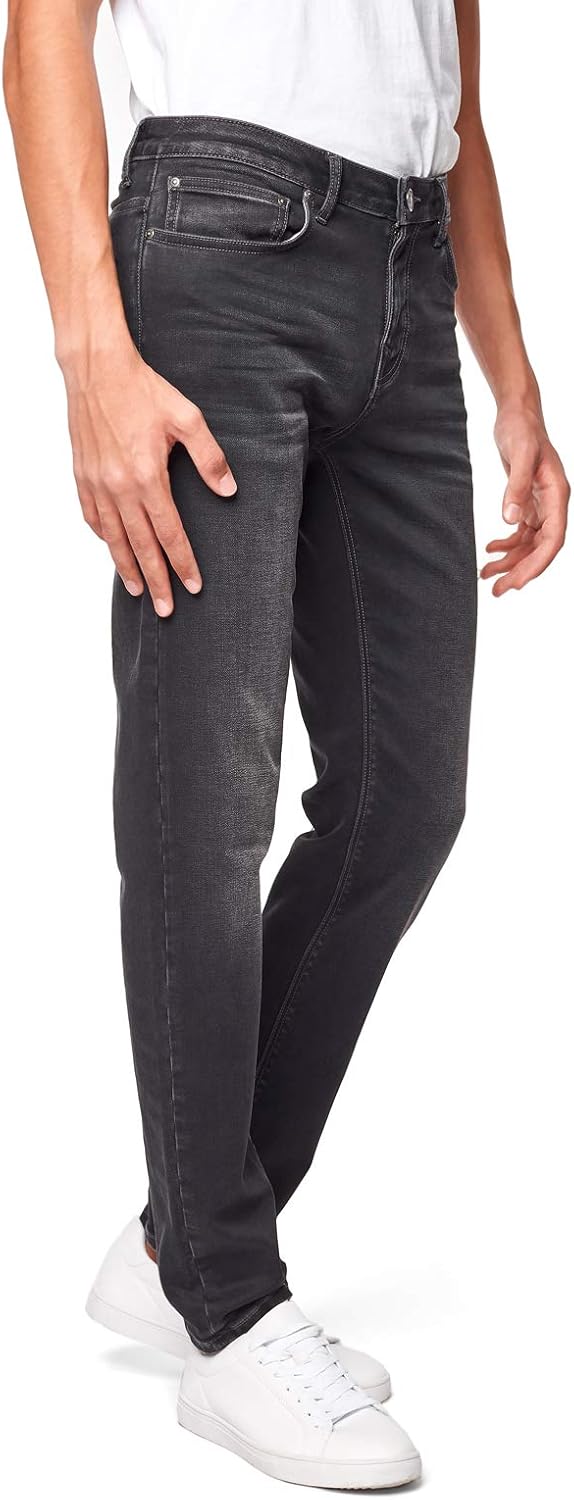 Lee Cooper Herren Norris Slim Fit Jeans 34W / 34L Dark Grey, 34W / 34L Dark Grey