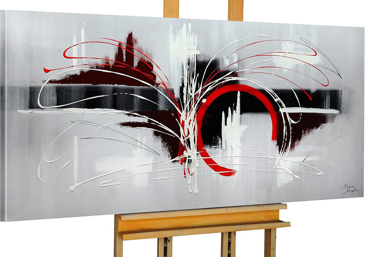 Monica Mirafiori I 100% HANDGEMALT I Gemälde Euphoria 140x70cm | Gemälde Handgemalt | Acrylgemälde |