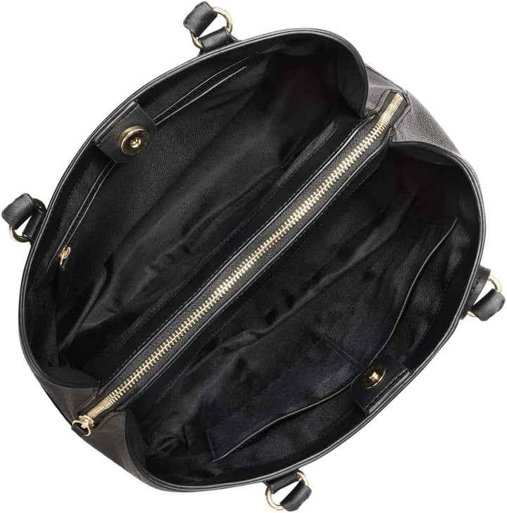 Nine West Damen Brooklyn Jet Set Tragetasche Schwarz, Schwarz