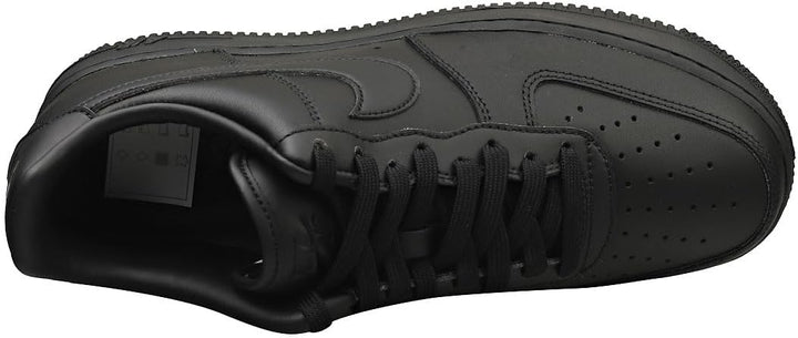 Nike Herren Air Force 1 '07 FreshSneaker 37.5 EU Schwarz Anthrazit Schwarz Schwarz, 37.5 EU Schwarz