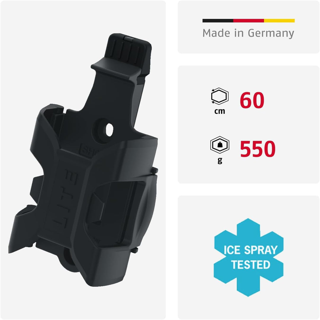 ABUS Faltschloss Bordo Lite 6055C SH - mit Halterung und Zahlencode - Extra-leichtes Zahlenschloss a