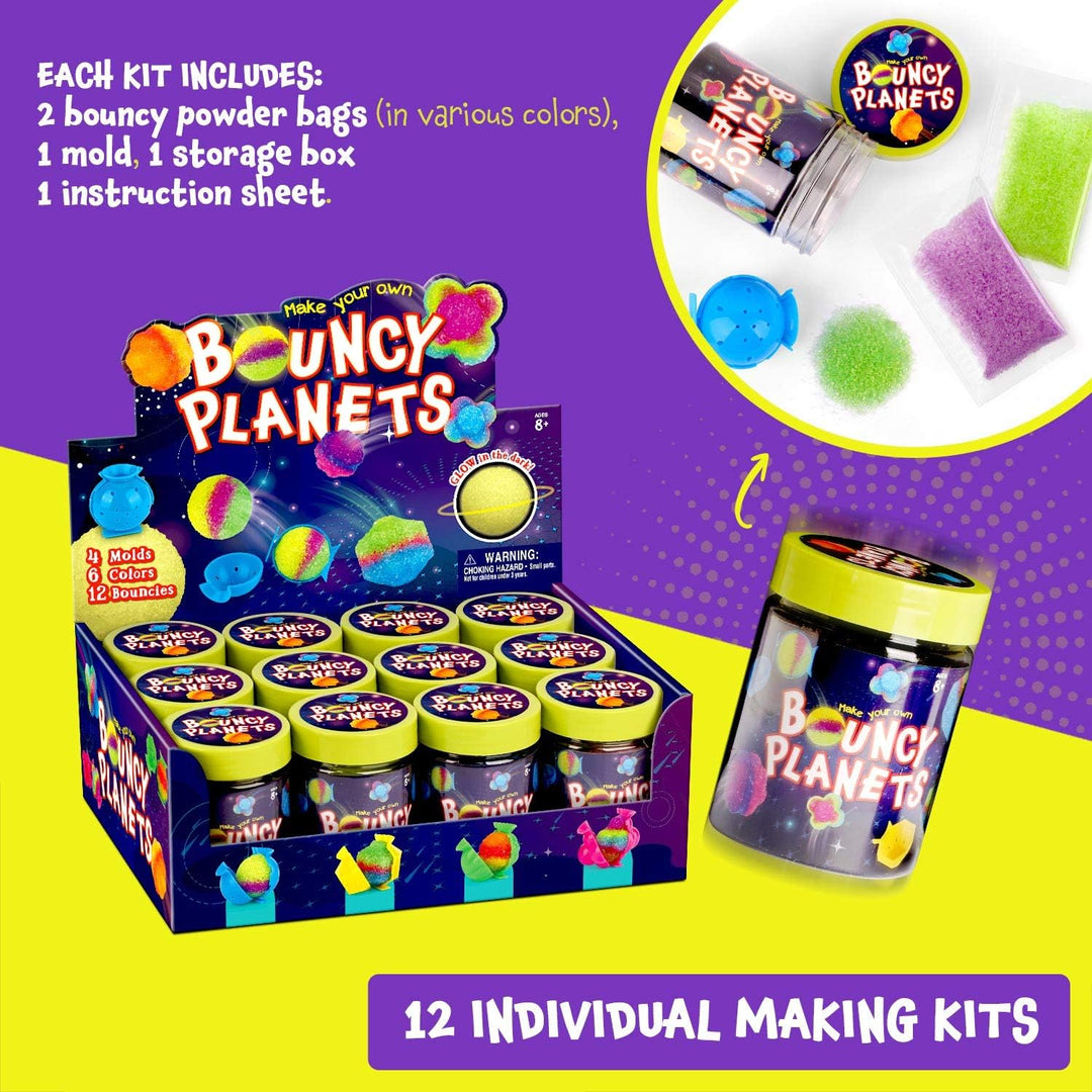 Bouncing Ball Set Bouncy Ball Spiel for Kids Flummi Gummiball Hüpfbälle Selber Machen Set Springball