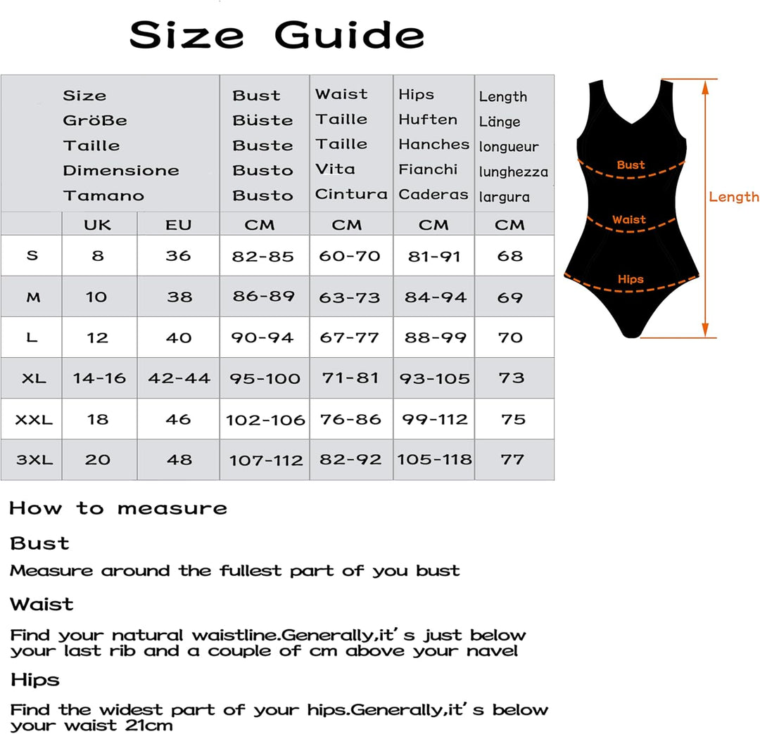 Beachkini One-Piece Swimsuit for Women Long-Sleeved Swimwear with Front Zip Triangle Swimsuit XXL 27