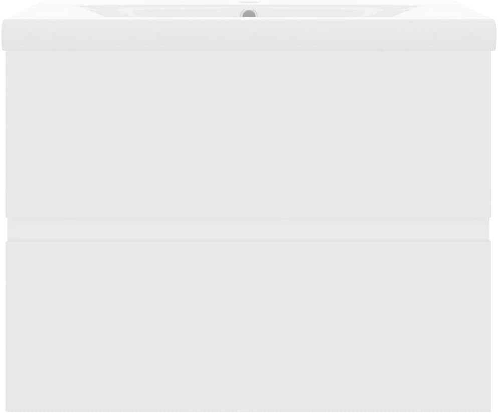 Waschbeckenunterschrank Weiss Einbauwaschbecken BadmöBel Set Mit Waschbecken Unterschrank Waschbecke