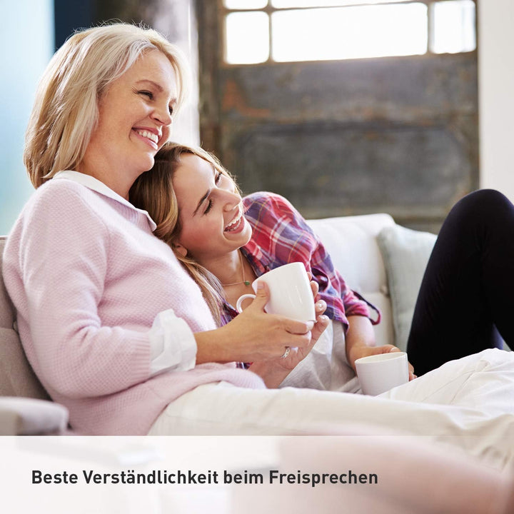 Panasonic KX-TG6822GB DECT Schnurlostelefon mit Anrufbeantworter schwarz & ANSMANN Akku AA Mignon 13