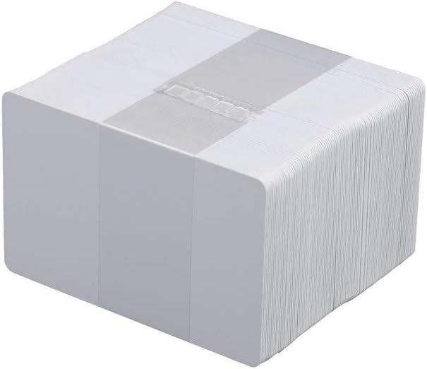 Evolis Plastic Cards, 100 pcs. White, 30 mil, C4001 (White, 30 mil, Without Magnetic Stripe)