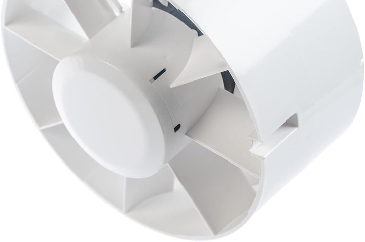 Steinberg14 Rohr Rohrventilator 150mm Abluftventilator - Leise Inliner für Bad, Gewächshaus, Garage,