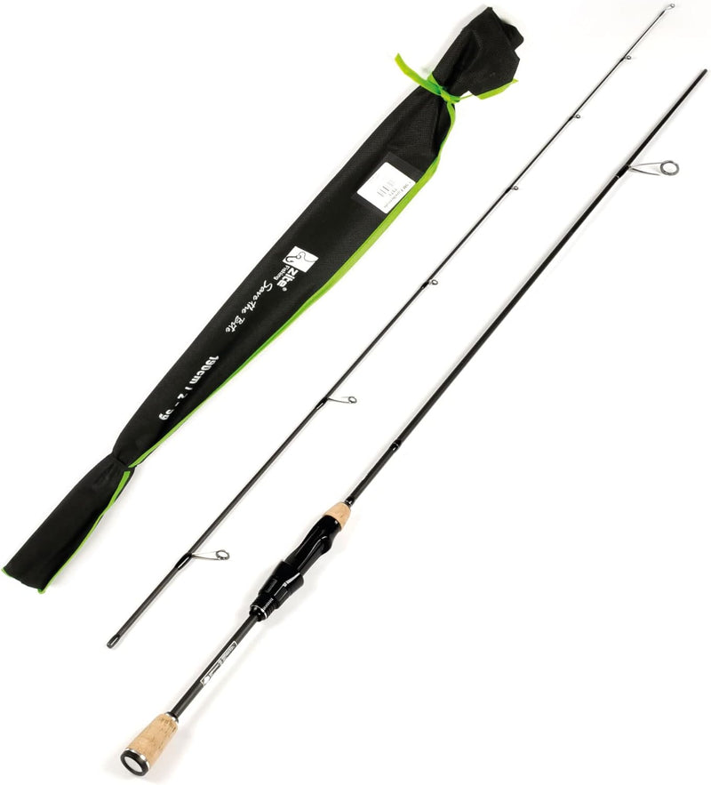 Zite Fishing Trout Spoon Forellen-Rute 190 - 210 cm – Carbon Spinnrute Forellenangeln – Ultra Light