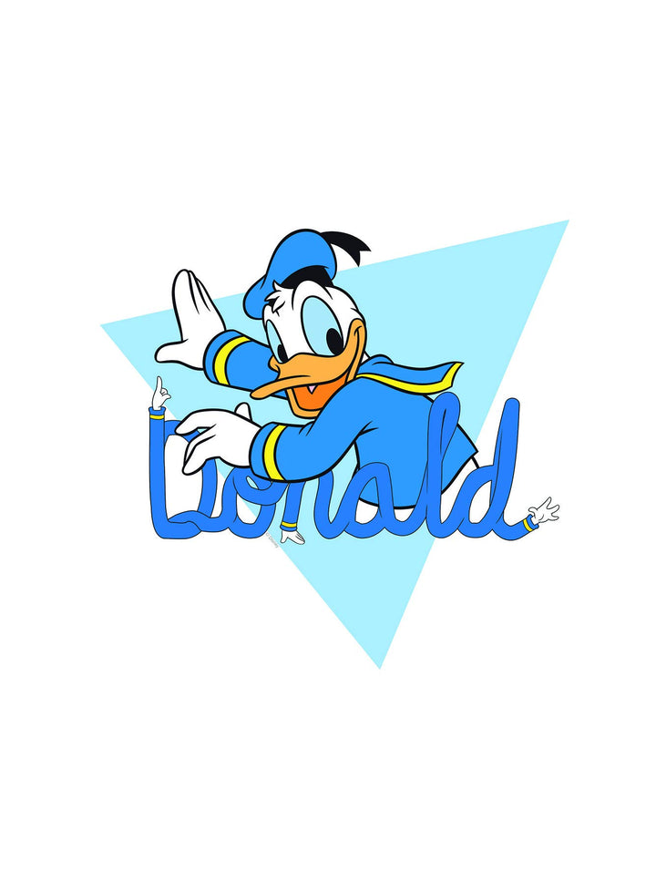 Disney Wandbild von Komar | Donald Duck Triangle | Kinderzimmer, Babyzimmer, Dekoration, Kunstdruck
