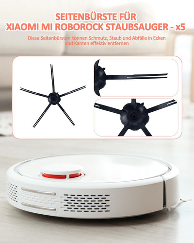 Zubehör Set für Xiaomi Roborock S5 Max S6 Max S6 Pure S6 MaxV S4 S5 S6 S50 S55 S60 S65 E4 E20 E25 E3