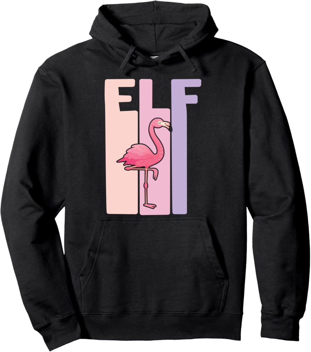 11. Geburtstag Mädchen süsses Flamingo 11 Jahre alt Pullover Hoodie