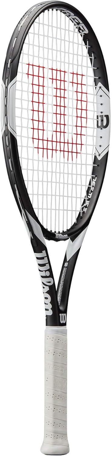 Wilson Tennisschläger, Federer Team 105, Unisex, Anfänger und Freizeitspieler L4 Single, L4 Single